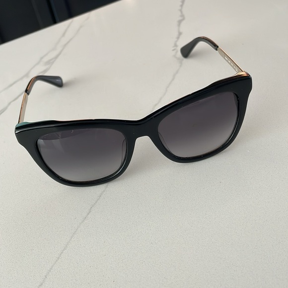 Kate Spade Sunglasses Black Frames Summer Shades Sunnies Vacation EUC - Picture 1 of 14